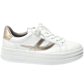 Tênis Feminino Casual Dia a Dia Trabalho Passeio Flatform Via Marte 156-002