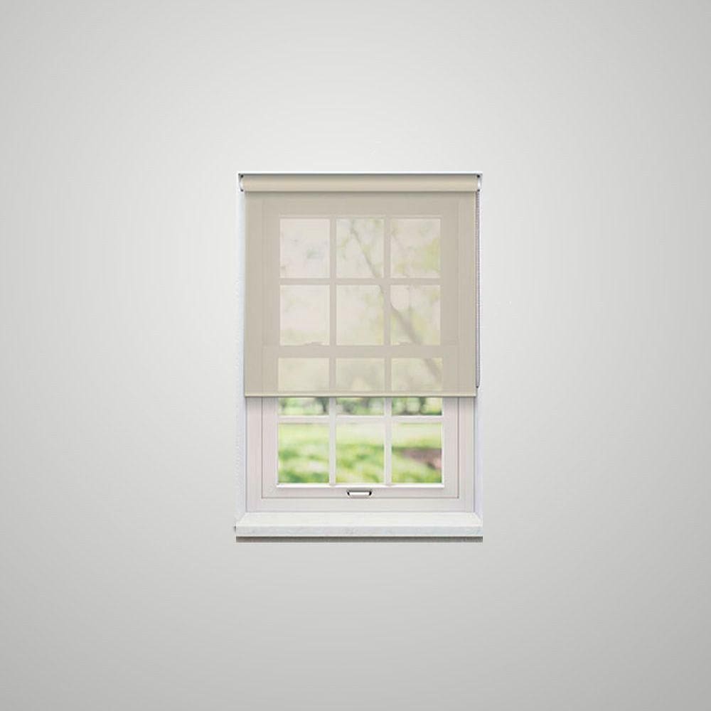 Persiana Rolo Translucida Bege - 1,00m X 1,50m