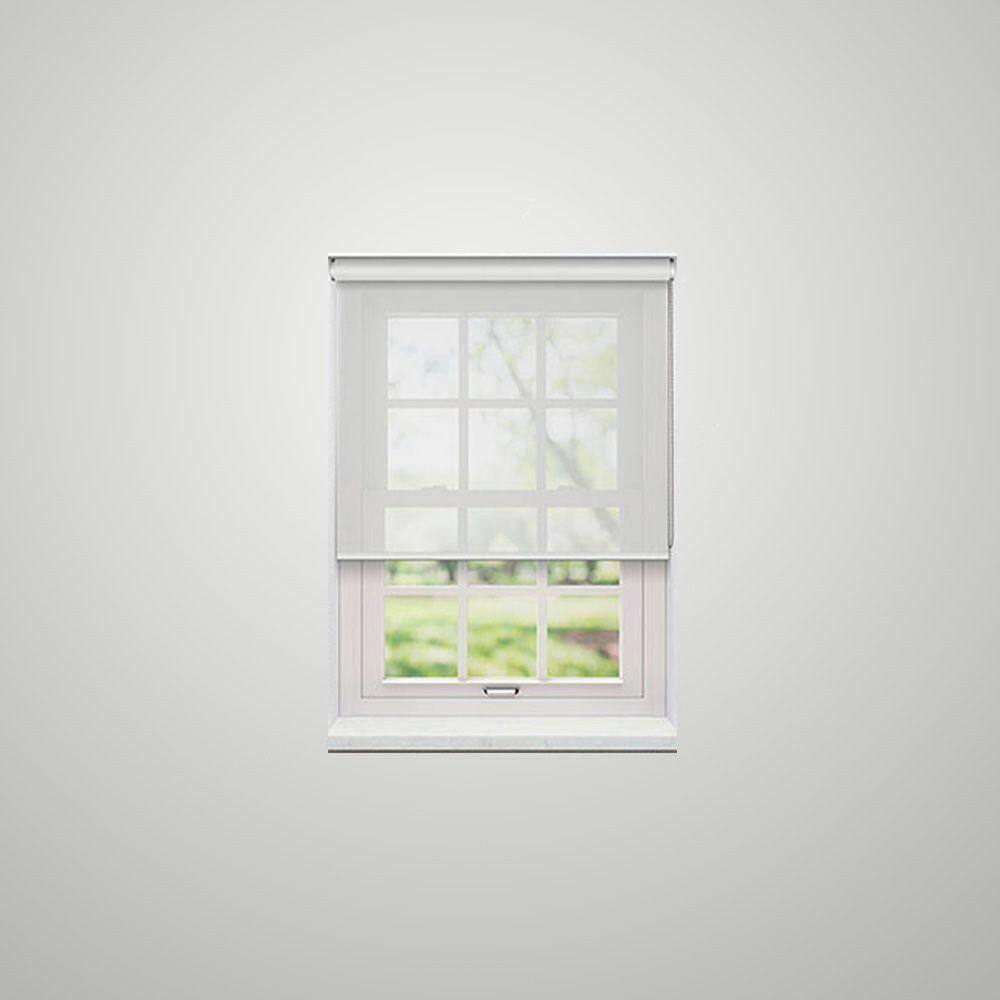 Persiana Rolo Translucida Branca - 1,90m X 1,80m