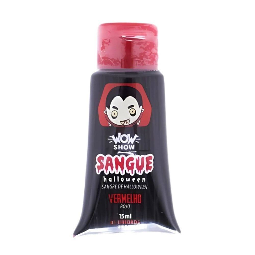 Sangue Falso Fake Artificial Halloween Terror Vampiro 15ml