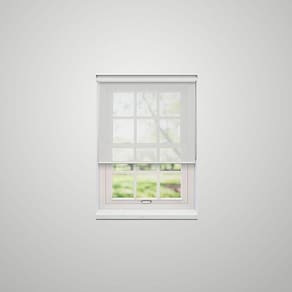 Persiana Rolo Translucido Branco - 1,30m X 1,60m