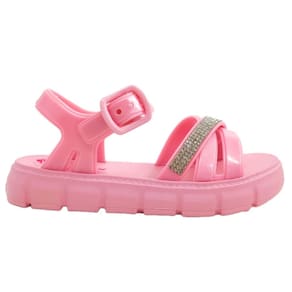 Sandália Infantil Menina Casual Dia a Dia com Strass Grendene Kids 23167