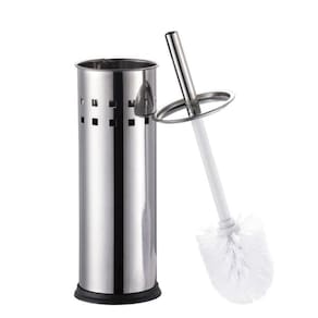 Escova Sanitária 33cm Com Suporte de Inox Para Banheiro