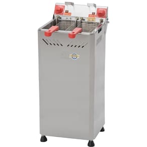 Fritadeira Água e Óleo 25 Litros Fritador de Batata Gabinete 7800W Marchesoni