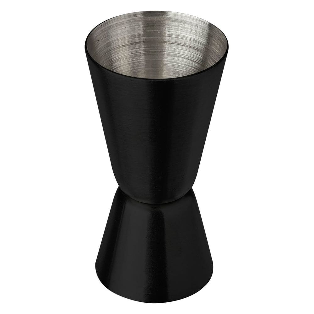 Dosador Duplo de Aço Inox Preto - Lyor
