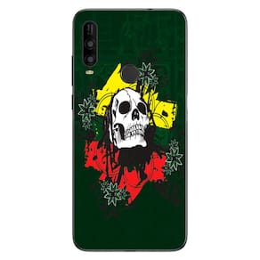Capa Adesivo Skin024 Verso Para TCL L10 Lite 2021