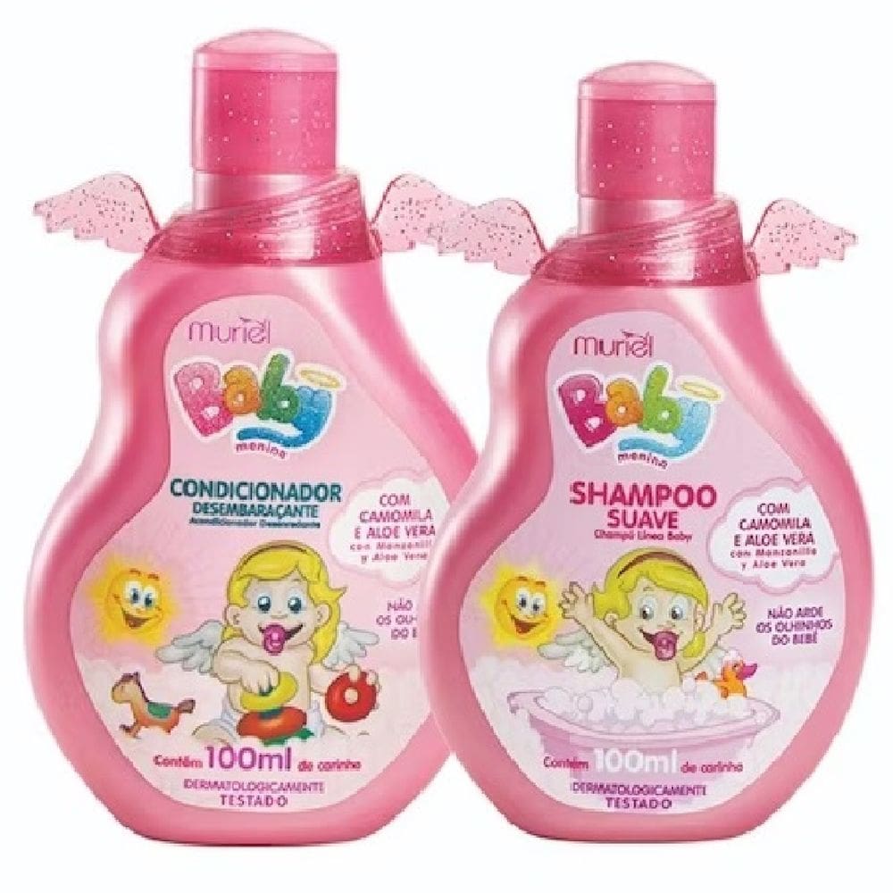 Shampoo e Condicionador Muriel Baby Meninas