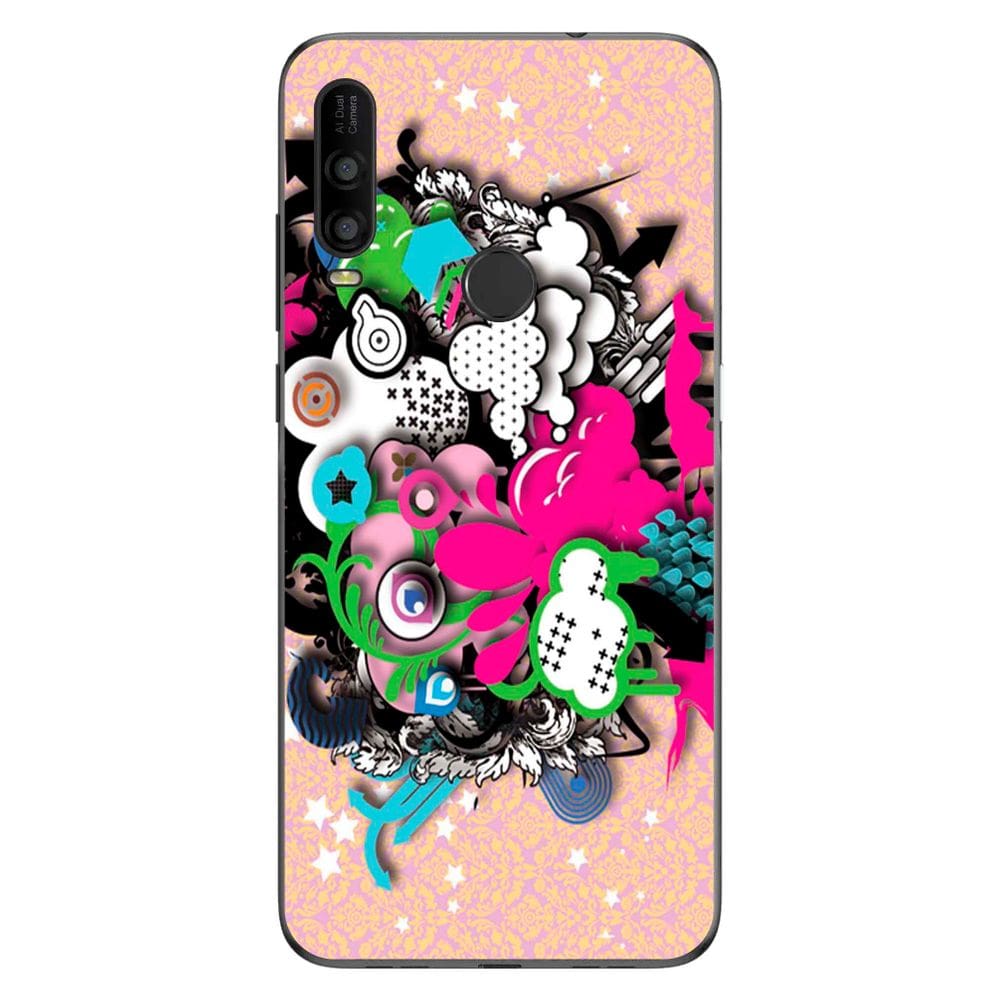 Capa Adesivo Skin104 Verso Para TCL L10 Lite 2021