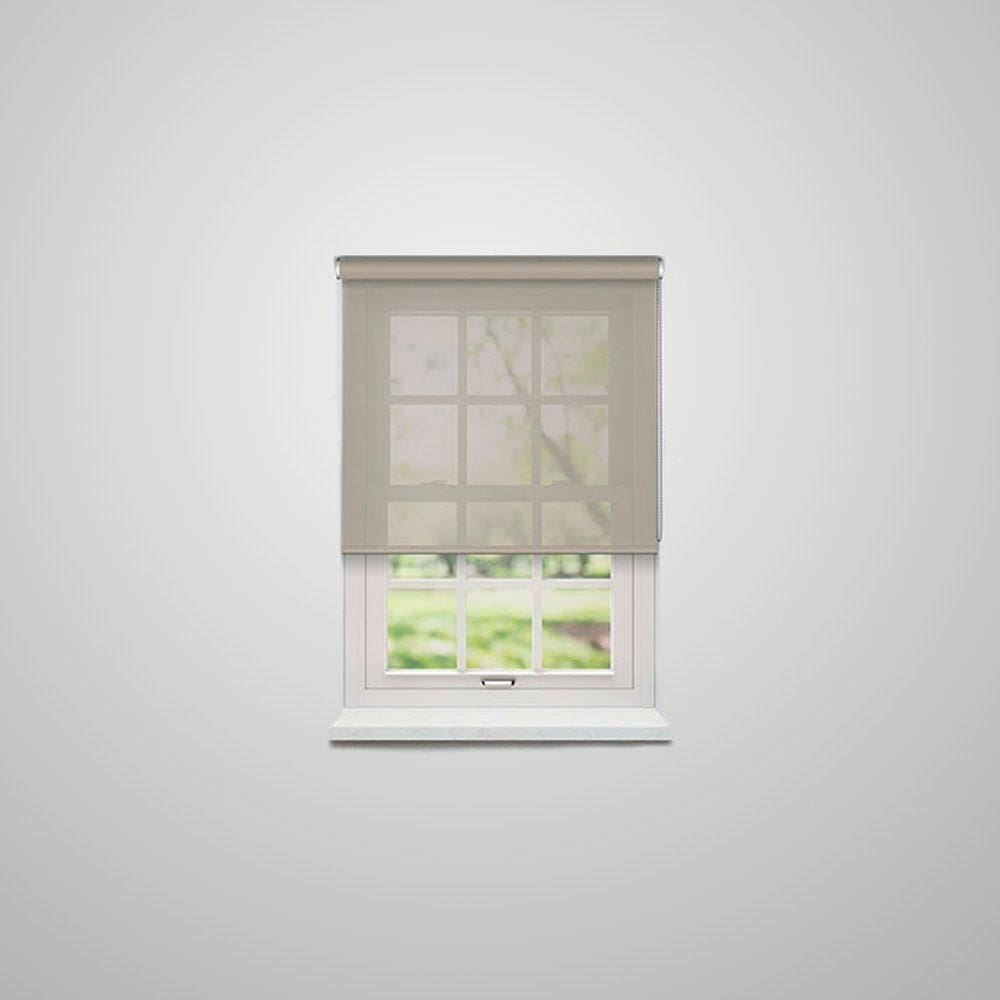 Persiana Rolo Translucida Marrom - 1,40m X 1,70m