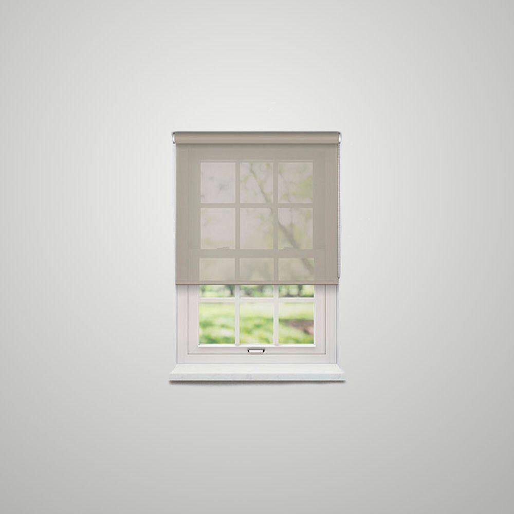 Persiana Rolo Translucida Marrom - 1,30m X 1,50m