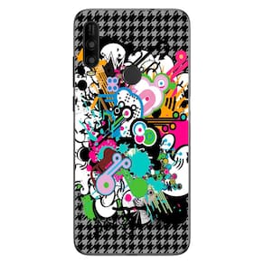 Capa Adesivo Skin022 Verso Para TCL L10 Lite 2021