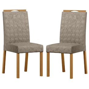 Cadeira para Mesa de Jantar Mariana Kit 2 Peças Ype Carmurça Marrom – New Ceval