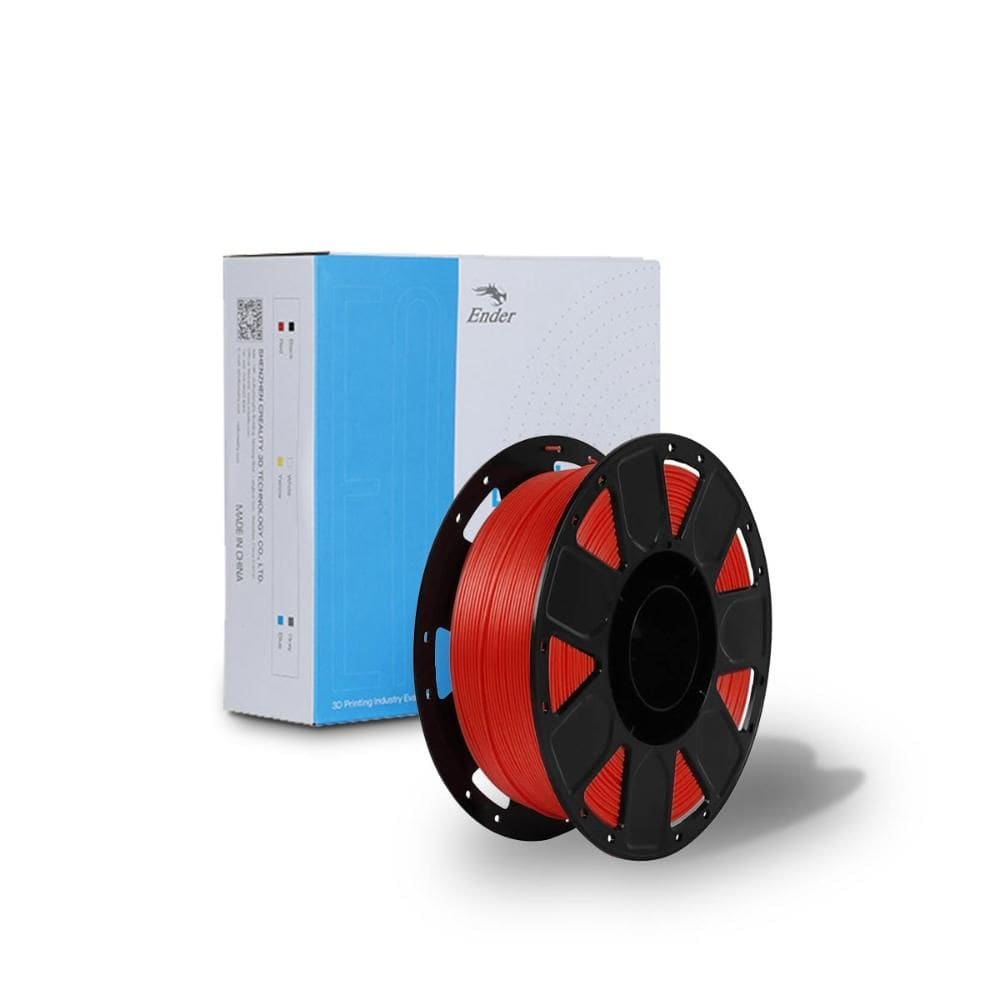 Filamento Ender-PLA Creality p/ Impressora 3D Vermelho 1Kg 1.75mm