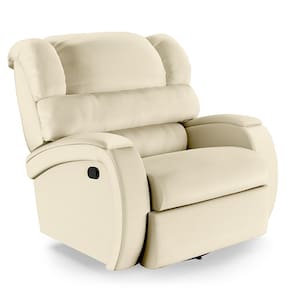 Poltrona do Papai Reclinável Napoli Glider Giratória PU Vermelho FH1 - D`Rossi