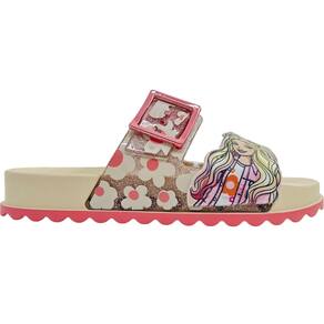 Birken Infantil Menina Casual Dia a Dia Barbie Logomania Grendene Kids 22899