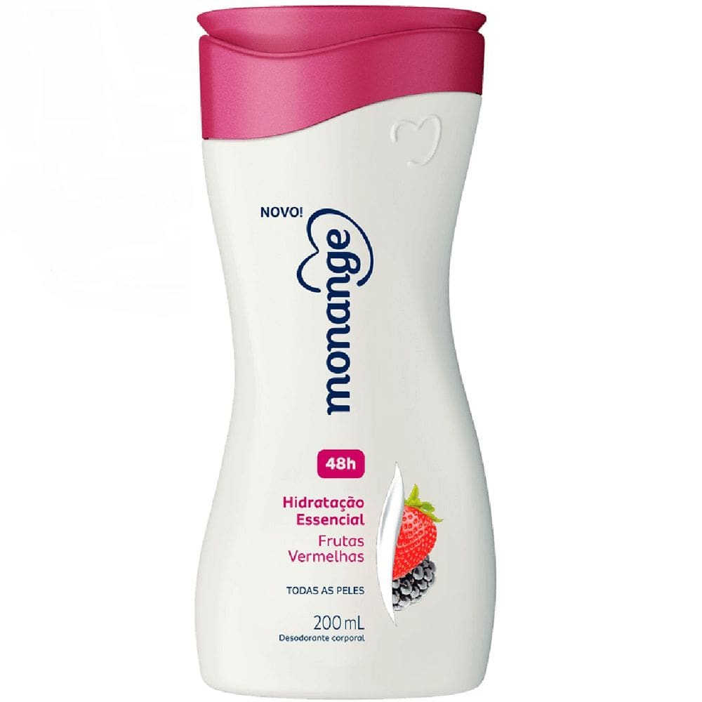 Hidratante Monange Frutas Vermelhas Corporal 200ml