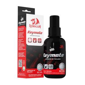 Solução Nano Redragon Keymate para Limpeza de Teclados - 60ml - Para Teclado de Desktop e Notebook