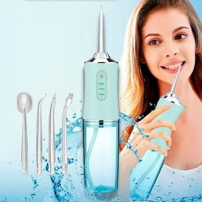 Aparelho Dental Portátil Recarregável 4 Bicos Diferentes