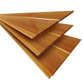 Kit 20 Caixas com 120 M² Forro de Pvc Polifort 8mm X 20cm X 3m m² Mogno