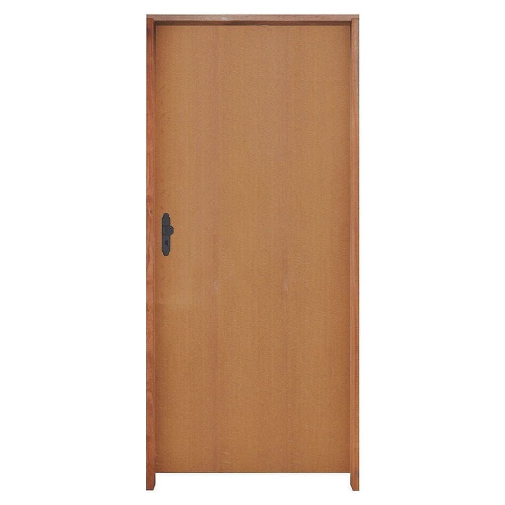 Porta Lisa Curupixa Batente Ecolológico 14 Fechadura 823/02 72 X 2,10 Direito Natural