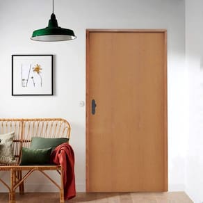 Porta Lisa Curupixa Batente Ecolológico 11 Fechadura 823/02 62 X 2,10 Direito Natural
