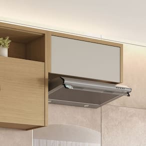 Armaério Aéreo Geladeira 1 Porta Basculante Condessa 80cm 100% Mdf Carvalho/Greige