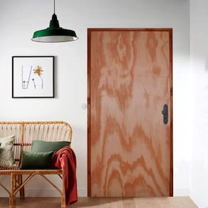 Porta Lisa Mescla Batente Ecolológico 09 Fechadura 813/02 70 X 2,10 Direito Natural