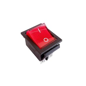 Kit 5 Chave Liga/Desliga 4 Polos Gangorra 16A-250V/20A-125V