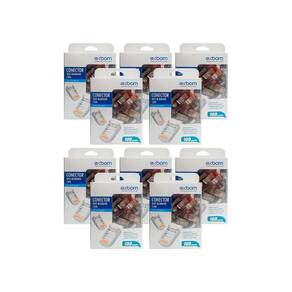 Kit Rj45 Conector Blindado Resistente Pronto Kit 1000 Peças