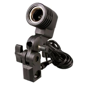 Iluminador Soquete Com Suporte Para Tripé / Sombrinha