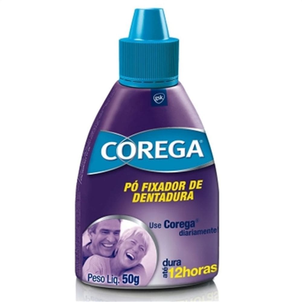 Corega Pó Fixador Próteses Dentárias 22g - Fixação Duradoura