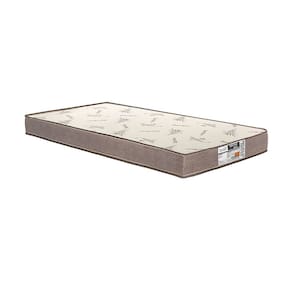 Colchão Solteiro D33 Todo Liso Sleep 88x14x188 Bege