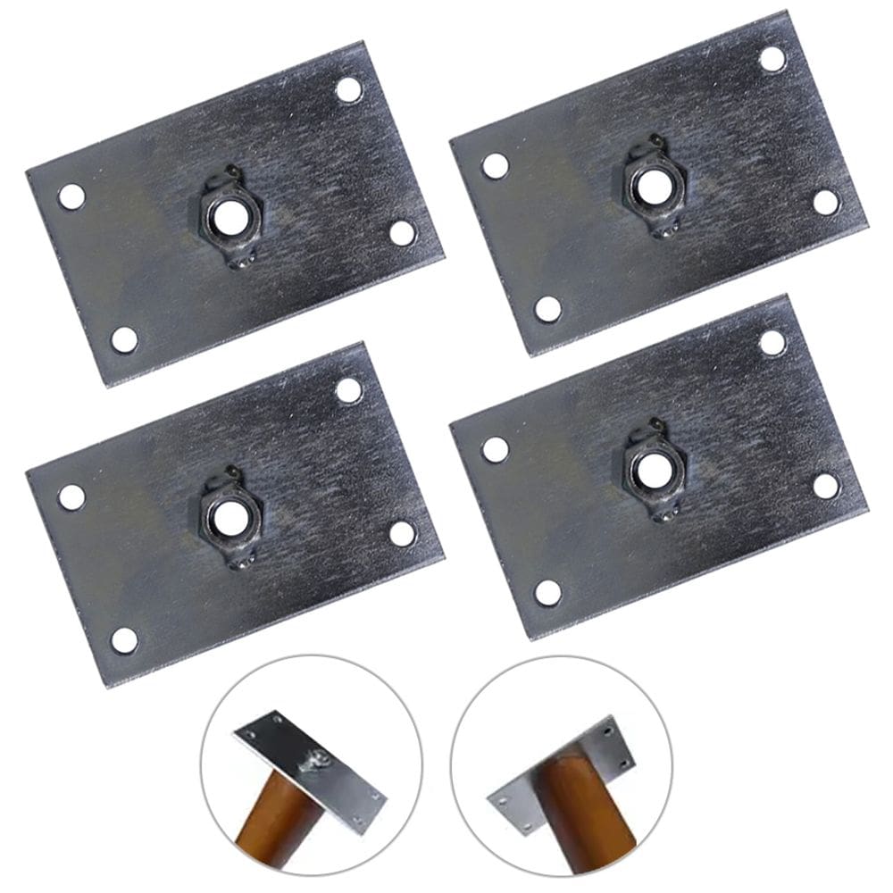 Chapa Reta Para Pés Palito 4 Unidades