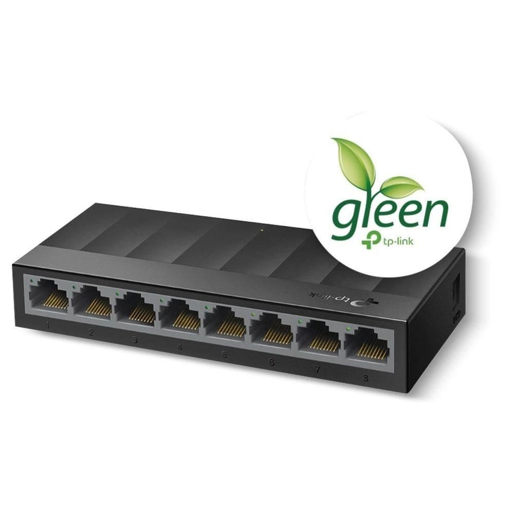 Switch Gigabit De Mesa Com 8 Portas 10/100/1000 Ls1008G Smb