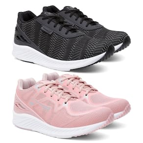 Tênis Feminino Esportivo Cadarço Fitness Dia a Dia Kit 2