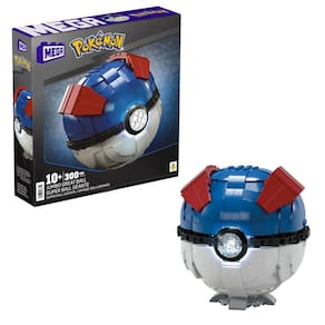 Mega Pokémon Jogo de Construção Grande Bola Gigante - Mattel