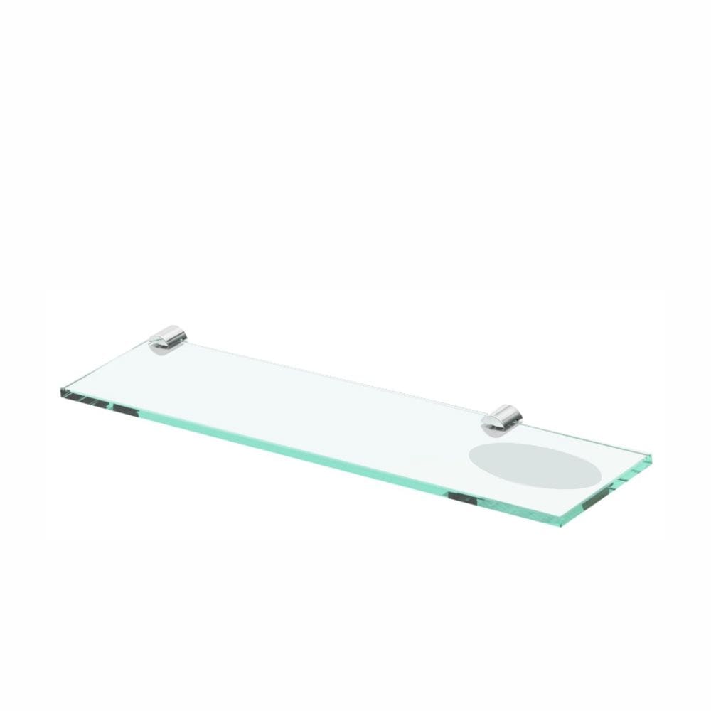 Porta Shampoo Duplo Organizador De Banheiro Orion Suporte Prata 1058OR