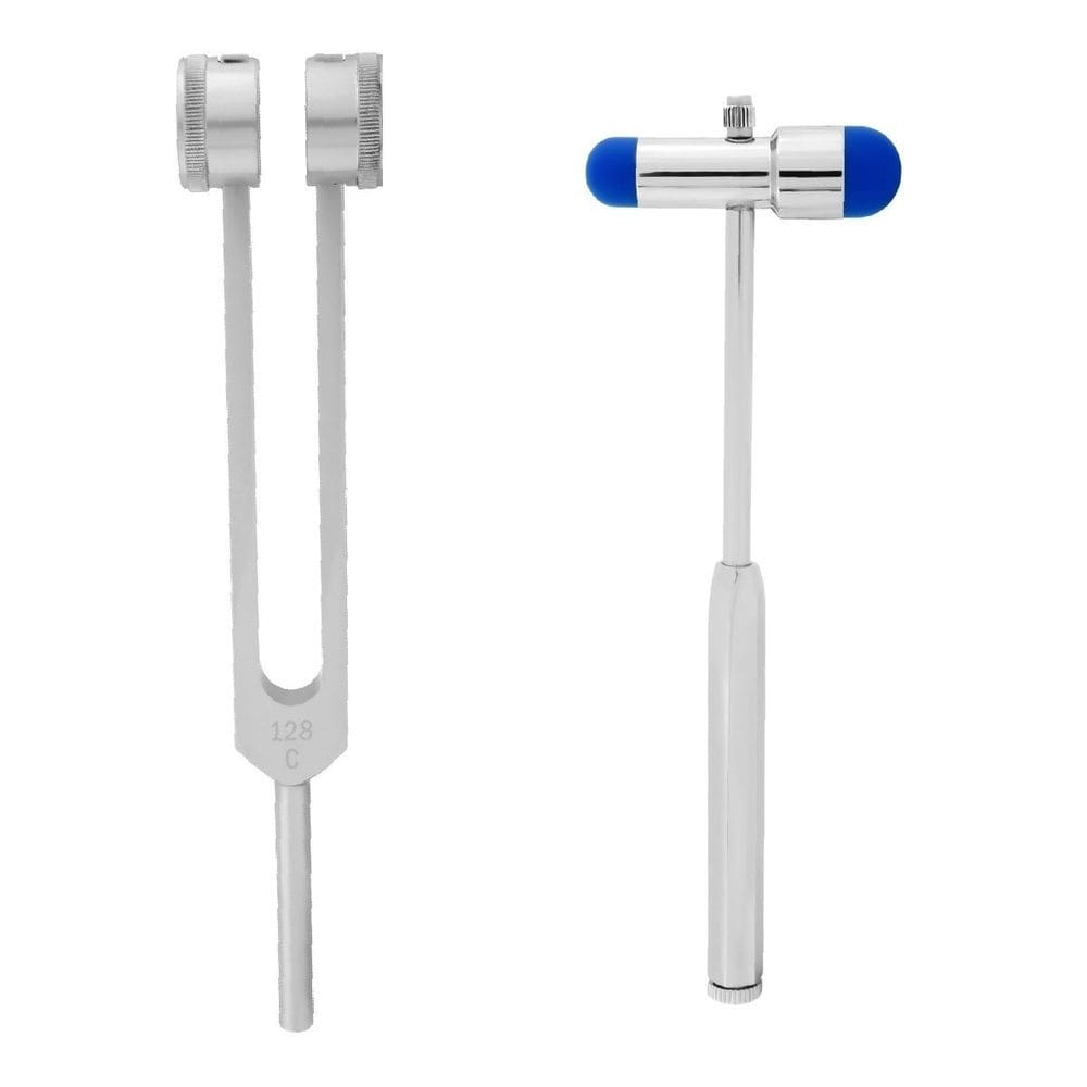 Kit Fisio Martelo Buck Neuro De Reflexo + Diapasão