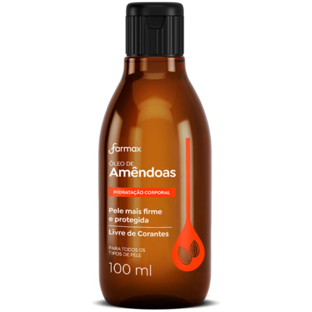 Óleo de Amêndoas Farmax Corporal 100ml