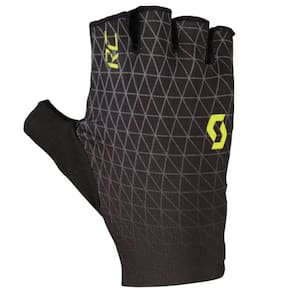 Luva RC Pro Dedo Curto - Preto/Amarelo G