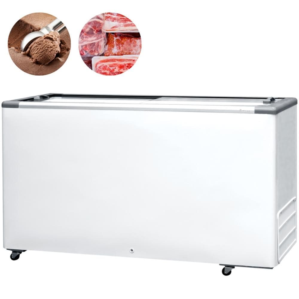 Freezer Horizontal 503 Litros Tampa de Vidro Deslizante HCEB503 Fricon