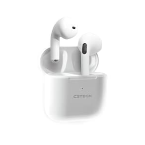 Fone De Ouvido Bluetooth C3Tech EP-TWS-21WH Branco
