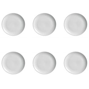 Conjunto de Pratos de Sobremesa 06 Peças Coup Trendy Porto Brasil