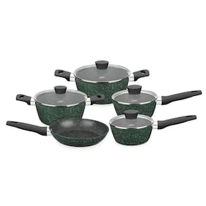 Conjunto de Panelas Indução Carmela Vanila 05 Peças