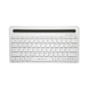 Teclado Sem Fio Recarregável Mult-Device RC/BT K-BT100WH C3Tech - Branco