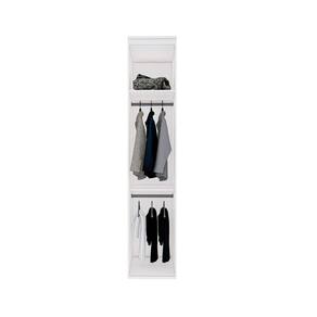 Módulo para Closet sem Porta com Cabideiro Branco