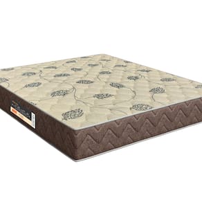 Colchão King Size Livorno St eps - D28 Misto Espuma Orthoflex 24x193x203cm Marrom e Bege