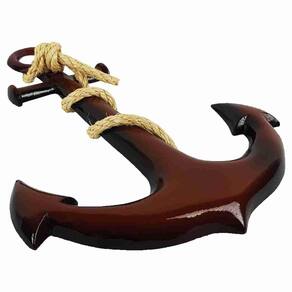 Âncora Decoração Náutica E Praia Em Resina 32 Cm