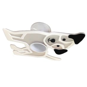 Lustre Plafon Infantil Cachorro - Quarto Criança Kid Bebê