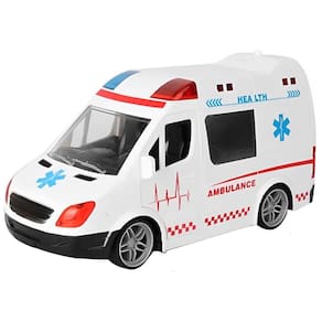 Carrinho Ambulância à Fricção com Luz e Som N244144-5 Quanhe
